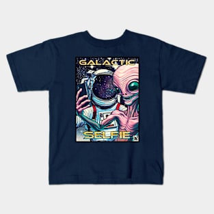 Galactic Selfie Kids T-Shirt